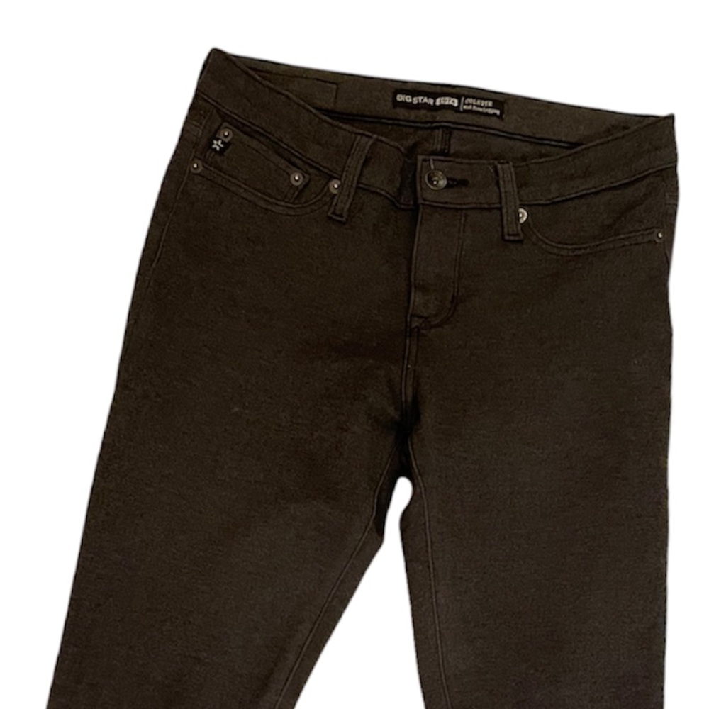 Big Star Colette Leggings Stretch Skinny Jeans Gray, 28